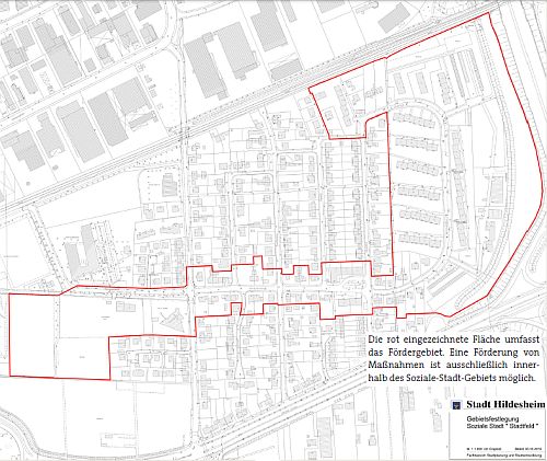 Sanierungsgebiet Soz. Stadt Stadtfeld