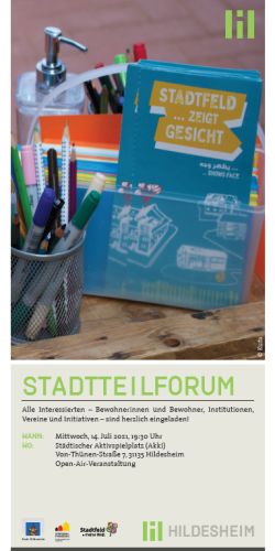 Stadtteilforum 14.07.21 Cover