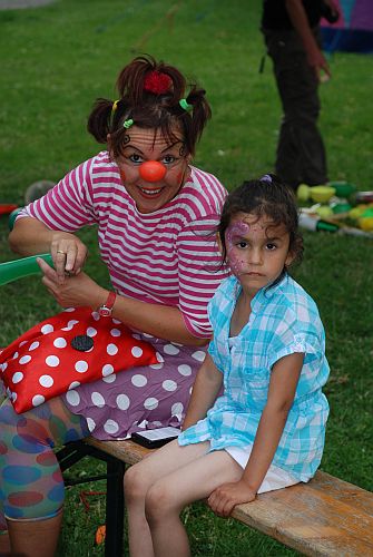 Sommerfest Clown