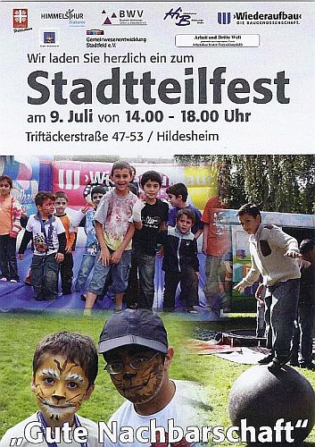 Sommerfest Werbung 2011