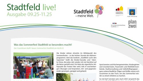 Stadtfeld live 06. 08.25 cover