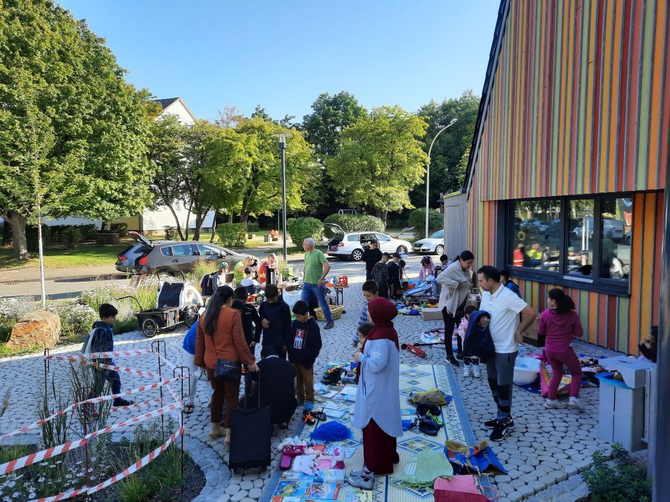 Platzflohmarkt am Quartierszentrum 1
